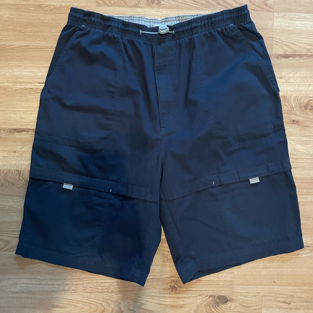 OP Blue Cargo Shorts Relaxed Fit